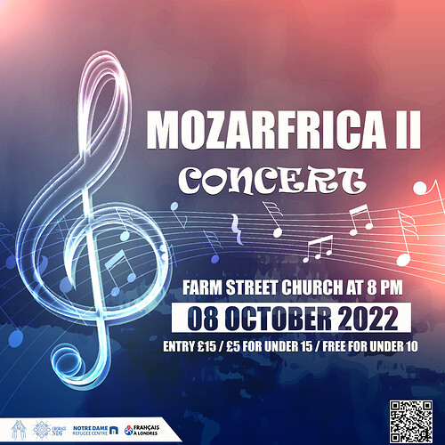 Affiche concert Farm street church DebFinal